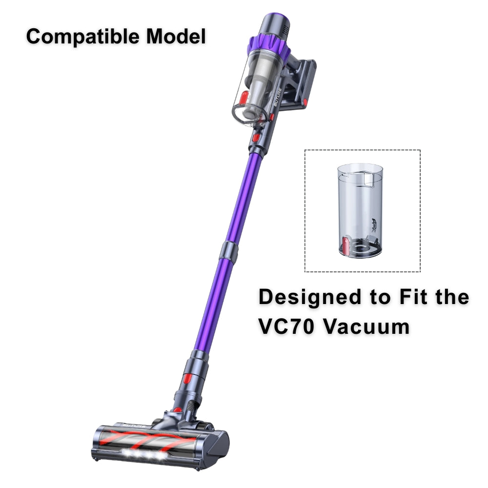 Buture Dust Cup for VC70 Vacuum