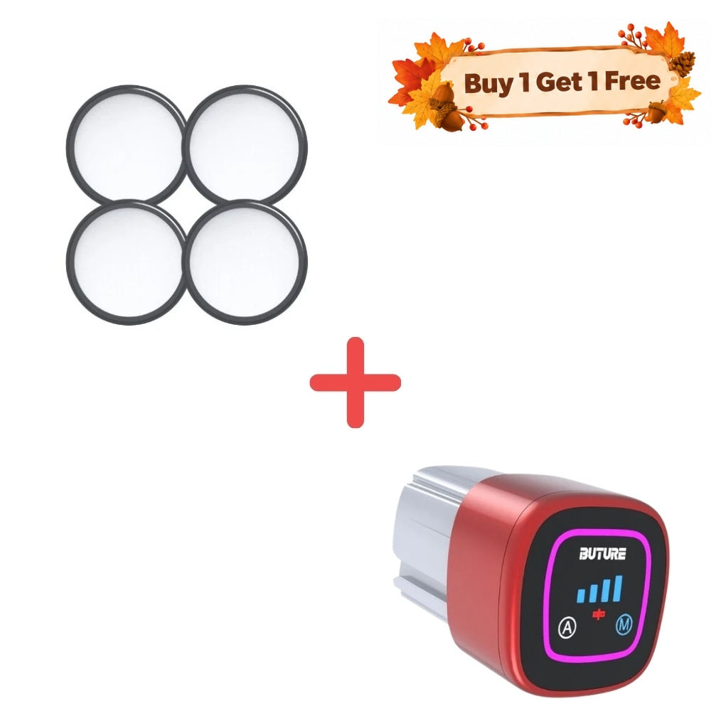 Buture Replacement Battery for VC50 Red Vacuum