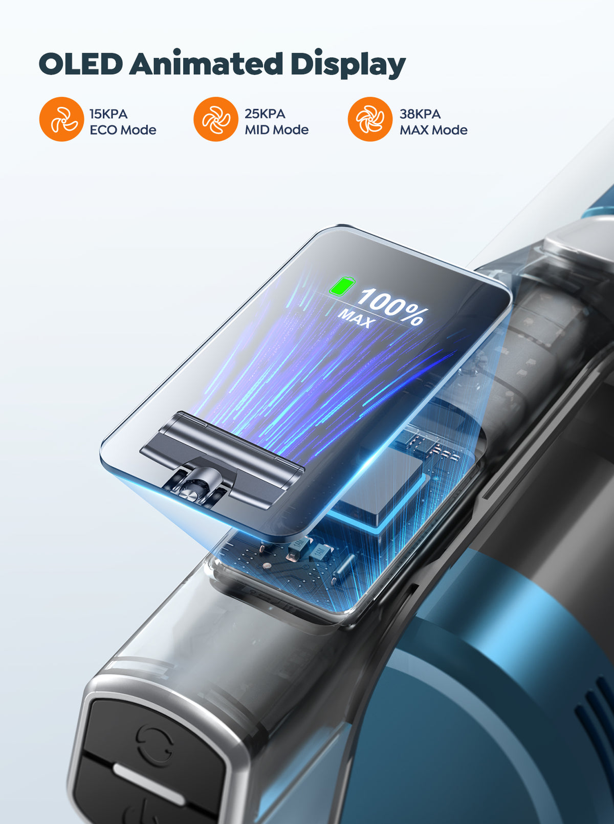 Vacuum Bundle: Buture VC60 Vacuum + 2 Batteries + 10 HEPA Filters